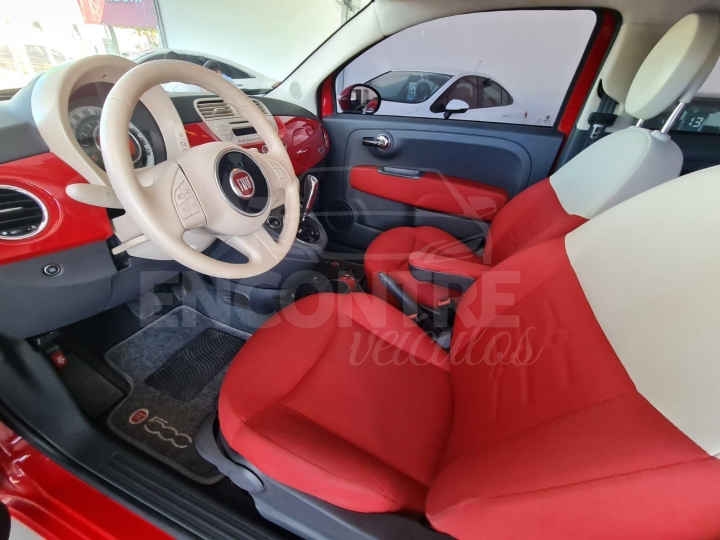 FIAT 500 CULT 1.4 FLEX 8V EVO DUALOGIC 2015 - 1241056432