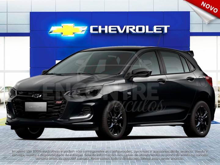 Chevrolet Onix 1.0 TURBO FLEX RS AUTOMÁTICO 2024 - Encontre Veículos